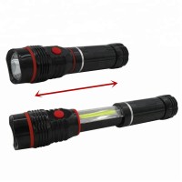 GS-4084 magnetic aluminum extendable work 3w COB flashlight led work light