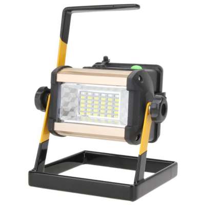 50W 5000LM Portable Handheld 18650 Battery Warning Vehicle Emergency Rechargeable Led Flood Work Light