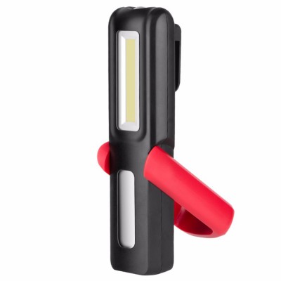 Wholesale Portable USB Rechargeable Magnetic COB Flashlight Torch LED Work Light With Power Indicator