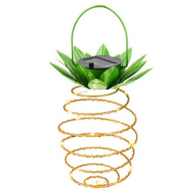 Wholesale Hanging Holiday Lighting Garden Decor Light Control Solar Pineapple Light