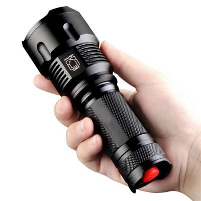 Tactical Emergency Aluminum SHENYU 26650 Battery High Power Telescopic Zoomable Focus T6 L2 LED Flashlight For Hunting